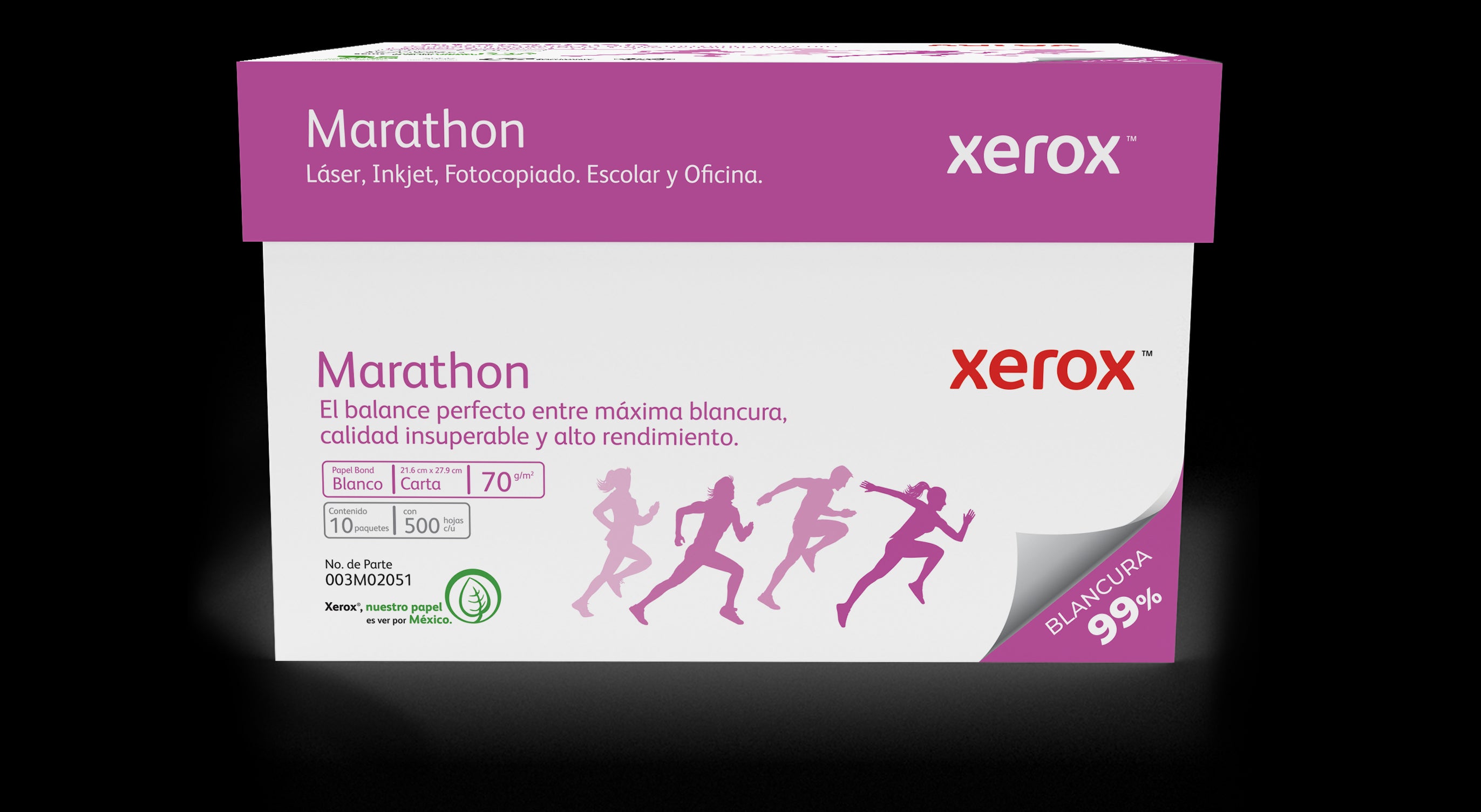 XEROX PAPEL MARATHON CARTA 99 BLANCURA - XEROX PAPEL MARATHON CARTA 99 BLANCURA -